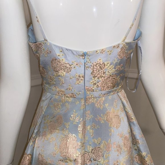 Morell Maxie Brocade Sweetheart A Line Dress - Picture 5 of 8